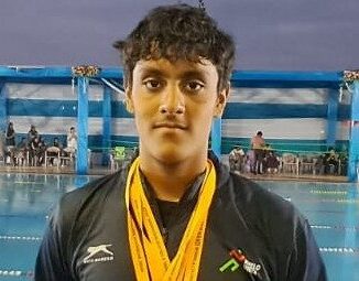 Sirjan Singh Deol, competitive swimmer, SwimmingDrive Slambook