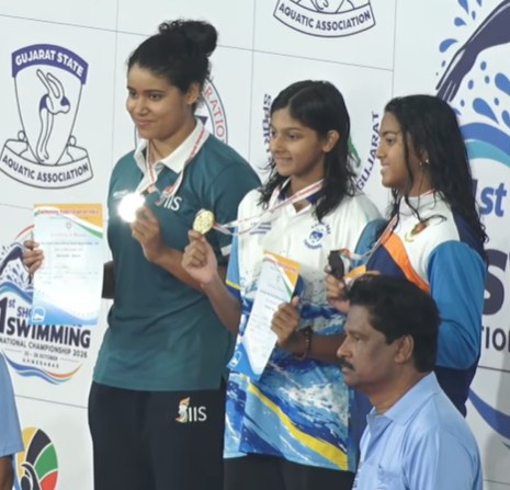 Women's podium, Day 2